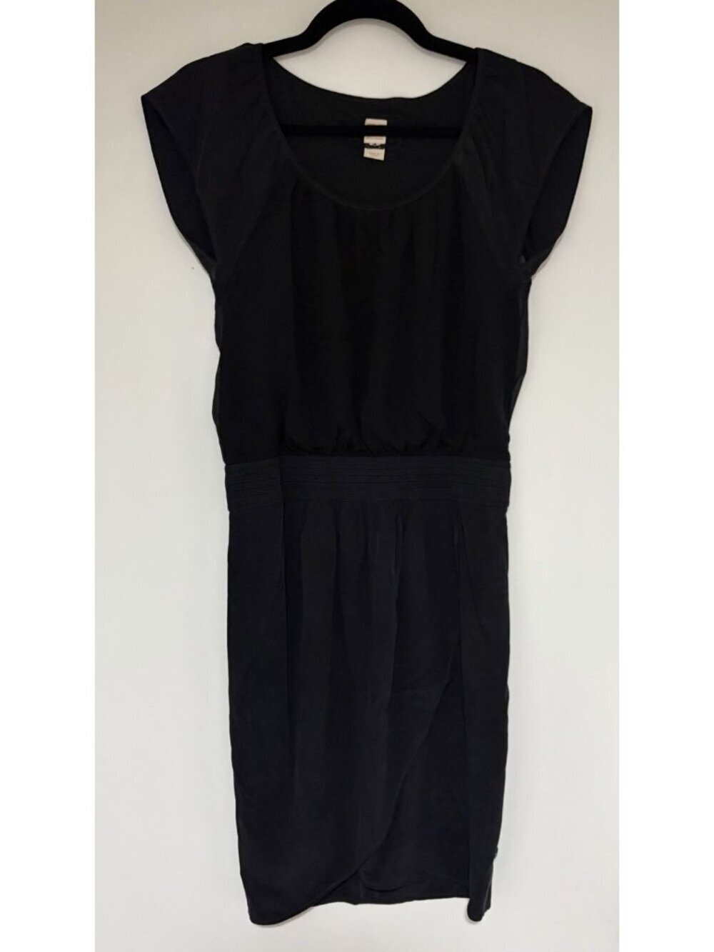 Boss Orange By Hugo Boss Women’s Black Bella Silk Mini Dress Size 0